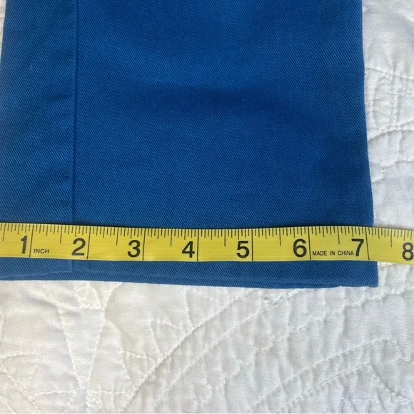 Yves Saint Laurent YSL Blue Straight Leg Jeans Low Rise Stretch Denim EU 36 US 6 - Picture 14 of 14